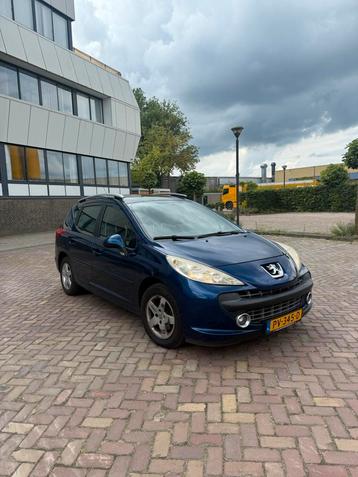 Peugeot 207 1.4 VTI 16V SW 2008 Blauw beschikbaar voor biedingen
