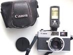 Canon Canonet 28 analoge 35mm compact camera met flits  tas, Audio, Tv en Foto, Fotocamera's Analoog, Canon, Gebruikt, Ophalen of Verzenden