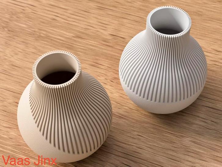 Vaas Jinx, Huis en Inrichting, Woonaccessoires | Vazen, Nieuw, Overige kleuren, Minder dan 50 cm, Kunststof, Ophalen of Verzenden