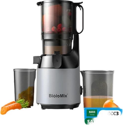 BioloMix - SlowJuicer- Vruchtensapmachine- met 130mm toevoer, Witgoed en Apparatuur, Blenders, Nieuw, Blender, Verzenden