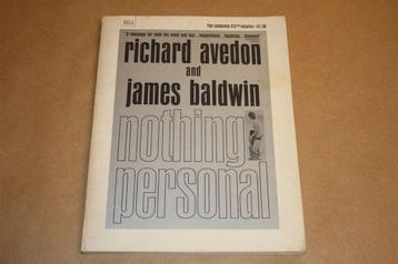 Nothing personal. Richard Avedon, James Baldwin. 1965. beschikbaar voor biedingen