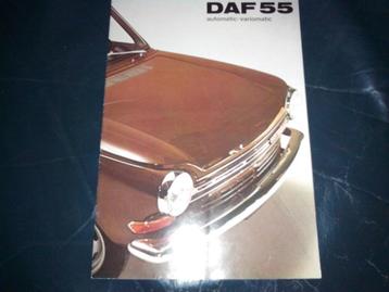 DAF 55 Sedan brochure/folder 1969/1970 Nederlands oa Vloten beschikbaar voor biedingen