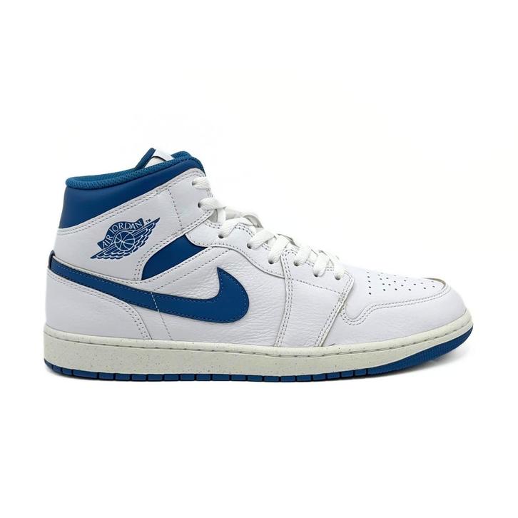 Air Jordan 1 Mid SE (Industrial Blue), Kleding | Heren, Schoenen, Nieuw, Sneakers of Gympen, Wit, Ophalen of Verzenden