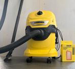 Kärcher WD4 water- bouwstofzuiger inclusief nieuwe filter, Doe-het-zelf en Verbouw, Ophalen, Gebruikt, Overige typen