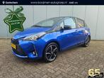 Toyota Yaris 1.5 Hybrid | Bi-Tone Blauw-zwart dak| NL Auto |, Gebruikt, 4 cilinders, Blauw, Origineel Nederlands