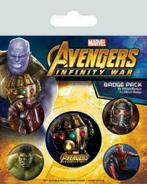 5 Avengers Buttons / Badges - Marvel, Hobby en Vrije tijd, Feestartikelen, Ophalen of Verzenden, Nieuw, Versiering, Verjaardag
