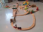 Houten treinbaan van Thomas de trein, Kinderen en Baby's, Speelgoed | Houten speelgoed, Ophalen, Gebruikt, Overige typen