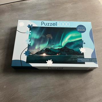 Puzzel 1000 Stukjes – Noorderlicht - Compleet beschikbaar voor biedingen