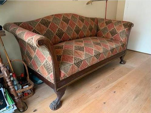 Antieke bank, Huis en Inrichting, Banken | Sofa's en Chaises Longues, Zo goed als nieuw, Tweepersoons, 150 tot 200 cm, 75 tot 100 cm
