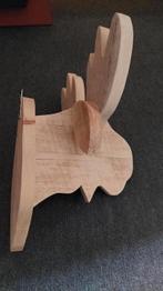 Wanddecoratie rendier hoofd hout, Huis en Inrichting, Ophalen, Nieuw