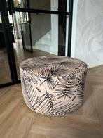 Woood Sara palm poef 60cm Limited Edition, Ophalen, Zo goed als nieuw, Rond, 50 tot 75 cm