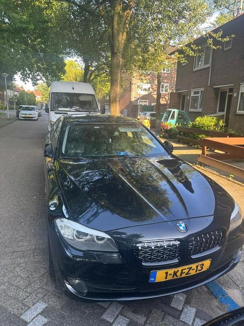 BMW 5-Serie 528I 180KW Sedan Aut8 2013 Zwart, Auto's, BMW, Particulier, 5-Serie, Benzine, A, Sedan, Automaat, Origineel Nederlands