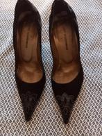 prachtige donkerbruine pumps mt 39, Pumps, Bruin, Verzenden, Zo goed als nieuw