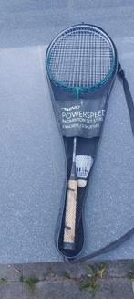 Badminton rackets met 1 shuttle 2 rackets, Sport en Fitness, Badminton, Ophalen of Verzenden, Gebruikt, Racket(s)