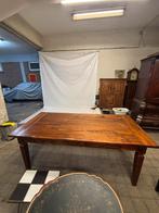 Franse boeren eettafel (massief hout), Huis en Inrichting, Tafels | Eettafels, Eikenhout, 200 cm of meer, Zo goed als nieuw, Vijf personen of meer