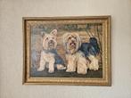 2 schilderijen yorkie honden., Ophalen