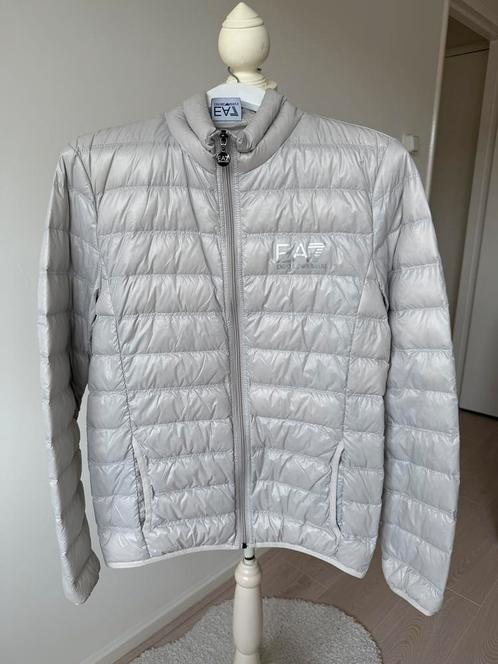 EA7 Armani Zomerjas Heren, Kleding | Heren, Jassen | Zomer, Zo goed als nieuw, Maat 46 (S) of kleiner, Grijs, Ophalen of Verzenden