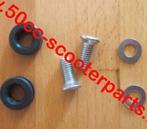 Boutenset Hitteschild Piaggio Fly / Zip 41542, Ophalen of Verzenden