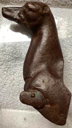 Bronzen Windhond op plexiglas, Verzenden