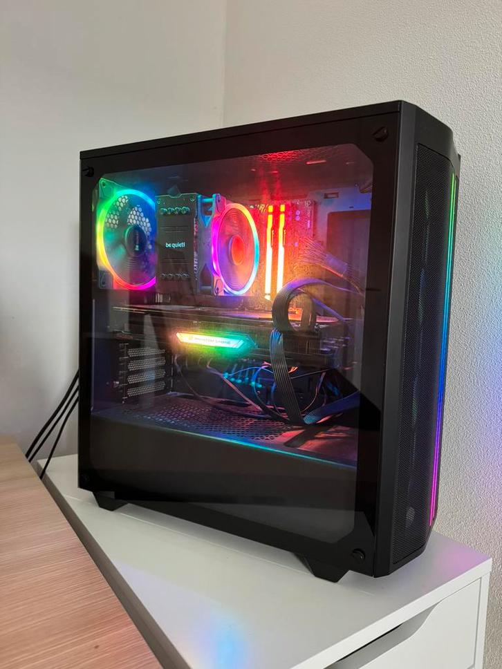 Game computer, Computers en Software, Desktop Pc's, Zo goed als nieuw, 4 Ghz of meer, SSD, 16 GB, Met videokaart, Gaming, Ophalen