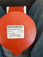 Mennekes 32A 5-polig CEE wandcontactdoos krachtstroom, Ophalen of Verzenden, Zo goed als nieuw