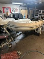 Ribholland rubberboot rib 8pk met trailer, Watersport en Boten, Rubberboten, Aluminium, Zo goed als nieuw, Benzine, Minder dan 70 pk