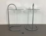 IKEA - Tjord Bjorklund - Side table (2) - Ry, Ophalen, 50 tot 100 cm, Glas, 25 tot 50 cm