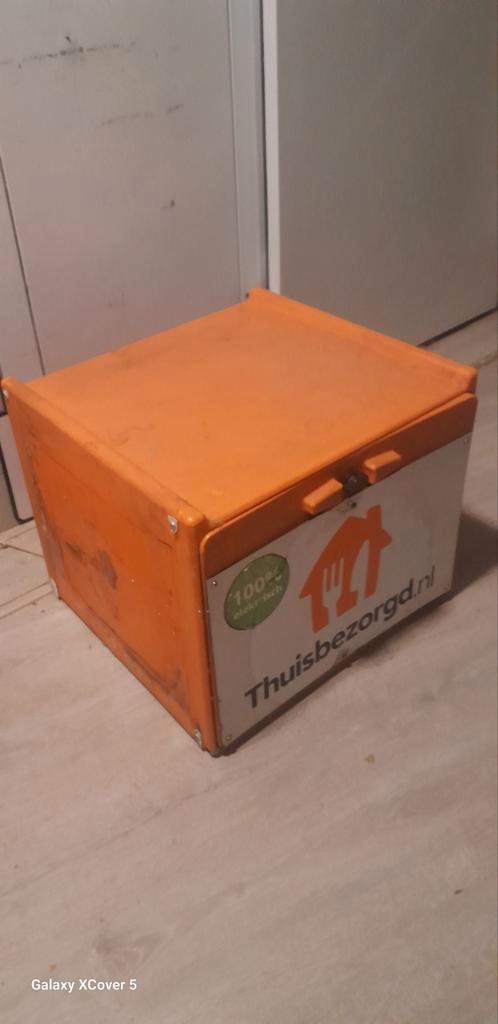 Bezorgbox voor Scooter - Thuisbezorgd, Fietsen en Brommers, Brommers | Toebehoren, Ophalen