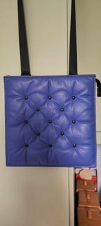 Maria Hees lavendelkleurige leren rugzak/schoudertas 25x25, Sieraden, Tassen en Uiterlijk, Tassen | Schoudertassen, Ophalen of Verzenden