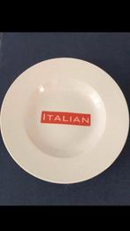 Italiaans Bord - Aardewerk, Huis en Inrichting, Keuken | Servies, Gebruikt, Ophalen of Verzenden, Bord(en), Effen