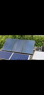 Remeha Zonnecollector met 3 panelen en 600L boiler, Ophalen, Gebruikt, Aardgas, 100 liter of meer