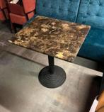 2 stuks echt marmeren horeca tafels 60x70 cm, Antiek en Kunst, Ophalen