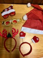 Kerstmutsen diadeem bril, Ophalen of Verzenden, Zo goed als nieuw