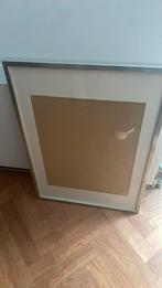 Twee lijsten 50 x 70 aluminium, Ophalen, Zo goed als nieuw, Metaal of Aluminium, 50 tot 75 cm