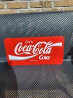 Zwaar metalen reclamebord Coca-Cola/mancave/Keet/Overkapping, Ophalen of Verzenden, Zo goed als nieuw, Reclamebord