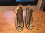 Gouden laarsjes maat 40, smalle leest, merk ballin, Ophalen of Verzenden, Zo goed als nieuw, Overige kleuren