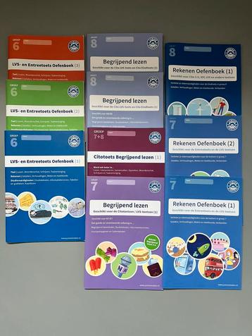 Cito oefenboekjes junior Einstein groep 6,7,8 beschikbaar voor biedingen