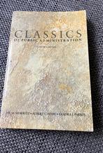Classics of public administration, Ophalen of Verzenden, Zo goed als nieuw