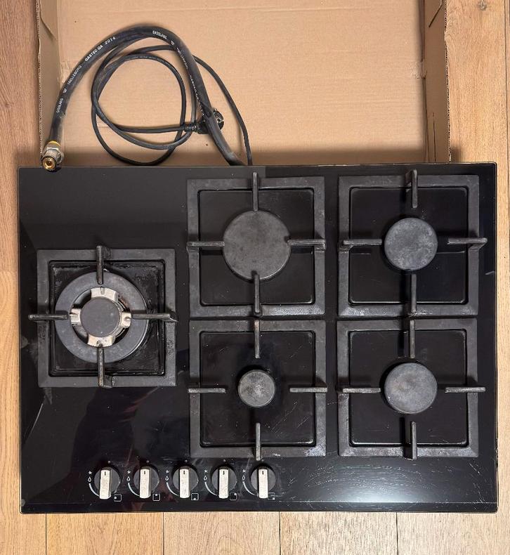 Gas Hob – Fully Functional, Witgoed en Apparatuur, Kookplaten, Gebruikt, Inbouw, Gas, 5 kookzones of meer, Ophalen