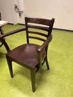 Te koop een aantal buincafe stoelen en tafels, Ophalen of Verzenden, Zo goed als nieuw, Bruin