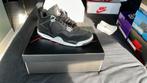 Nike Jordan 4, black canvas, maat 46(12), zgan, Kleding | Heren, Schoenen, Ophalen, Nike Jordan, Zwart, Sneakers of Gympen