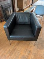 kunstlederen stoel fauteuils, Huis en Inrichting, Fauteuils, Ophalen, Gebruikt, 75 tot 100 cm, 50 tot 75 cm
