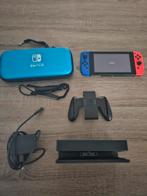 Nintendo Switch + Zelda Breath of the Wild, Spelcomputers en Games, Met games, Ophalen of Verzenden, Zo goed als nieuw, Switch Original