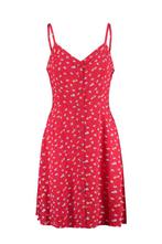 America Today A-lijn zomer jurk met all over print rood M, Maat 38/40 (M), Nieuw, Ophalen of Verzenden, America Today
