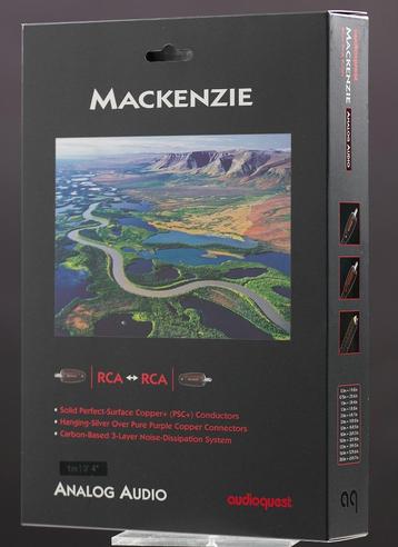 Audioquest Mackenzie RCA/RCA set 1 meter NIEUW beschikbaar voor biedingen