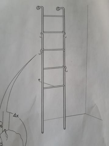NIEUW metalen (zwembad) trap / ladder beschikbaar voor biedingen