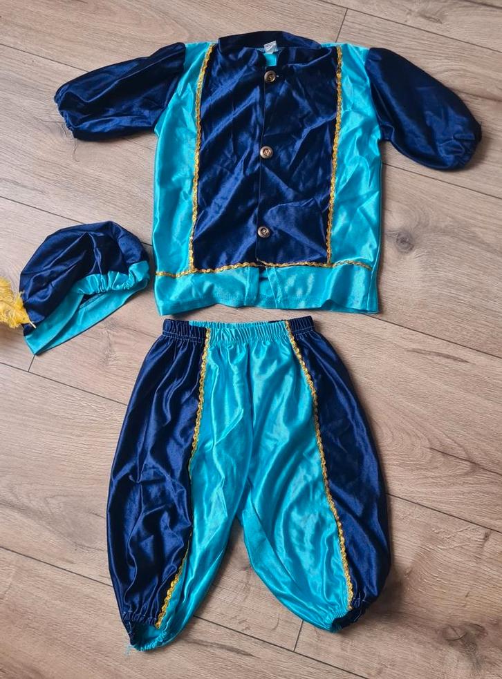 Pietenpak kind. 4 soorten! Maat 104/110. 4-6 jaar + jurk, Diversen, Sinterklaas, Gebruikt, Ophalen