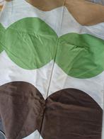 Lap stof bollen motief retro ikea, Hobby en Vrije tijd, Stoffen en Lappen, 120 cm of meer, Wit, Nieuw, Ophalen of Verzenden