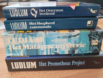 Ludlum - 4 Spannende Thrillers beschikbaar voor biedingen