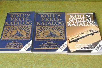 Koll's Preis-Katalog Band 1, 2 en Spezial 1998 beschikbaar voor biedingen